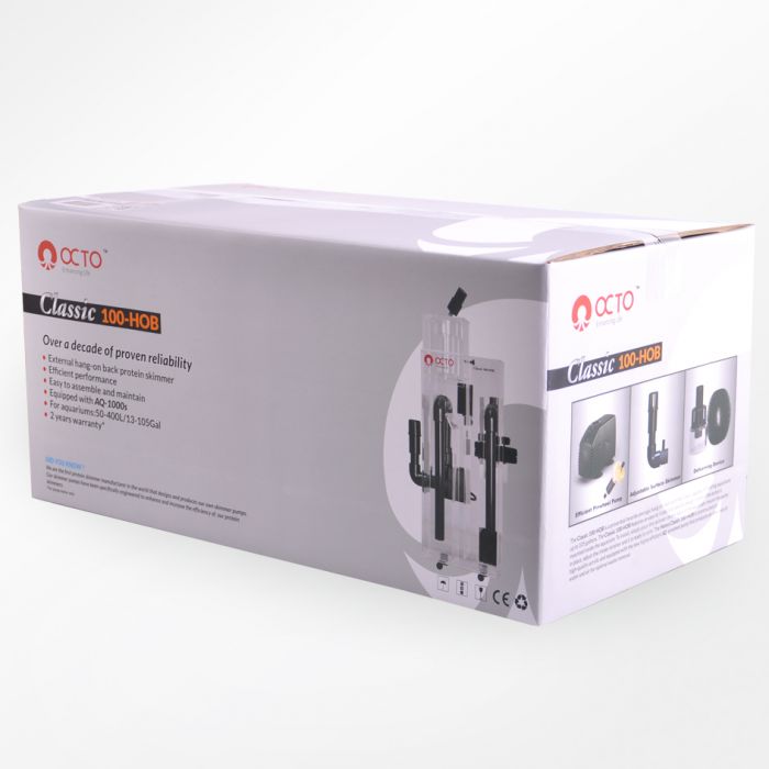 Classic 100 HOB Protein Skimmer - Fish Tank USA