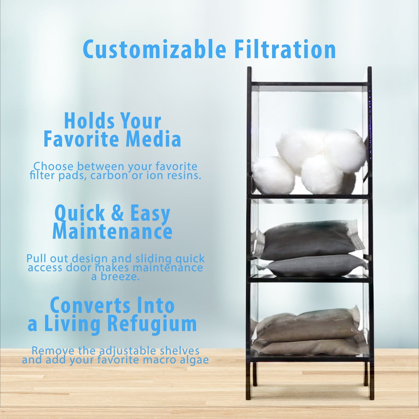 Fusion SR Pro 2 | 80 Gallon All in One (AIO) Shallow Reef Aquarium Bundle - Innovative Marine