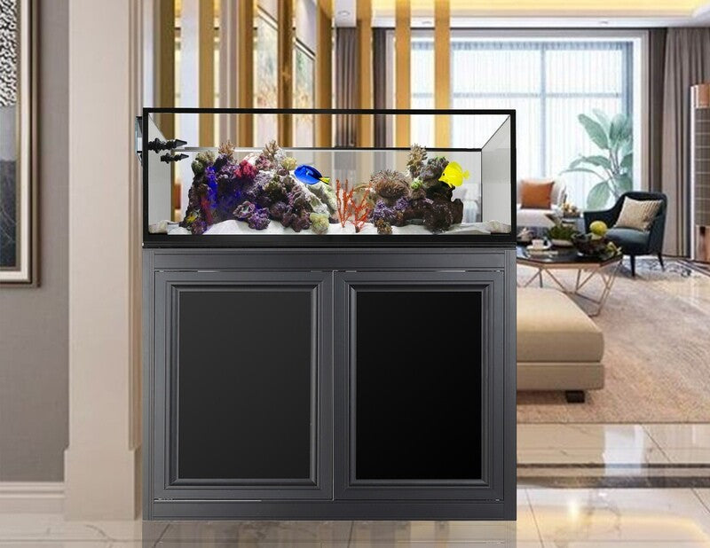 Aquatic Fundamentals 30-45 Gallon Black Upright Aquarium Stand