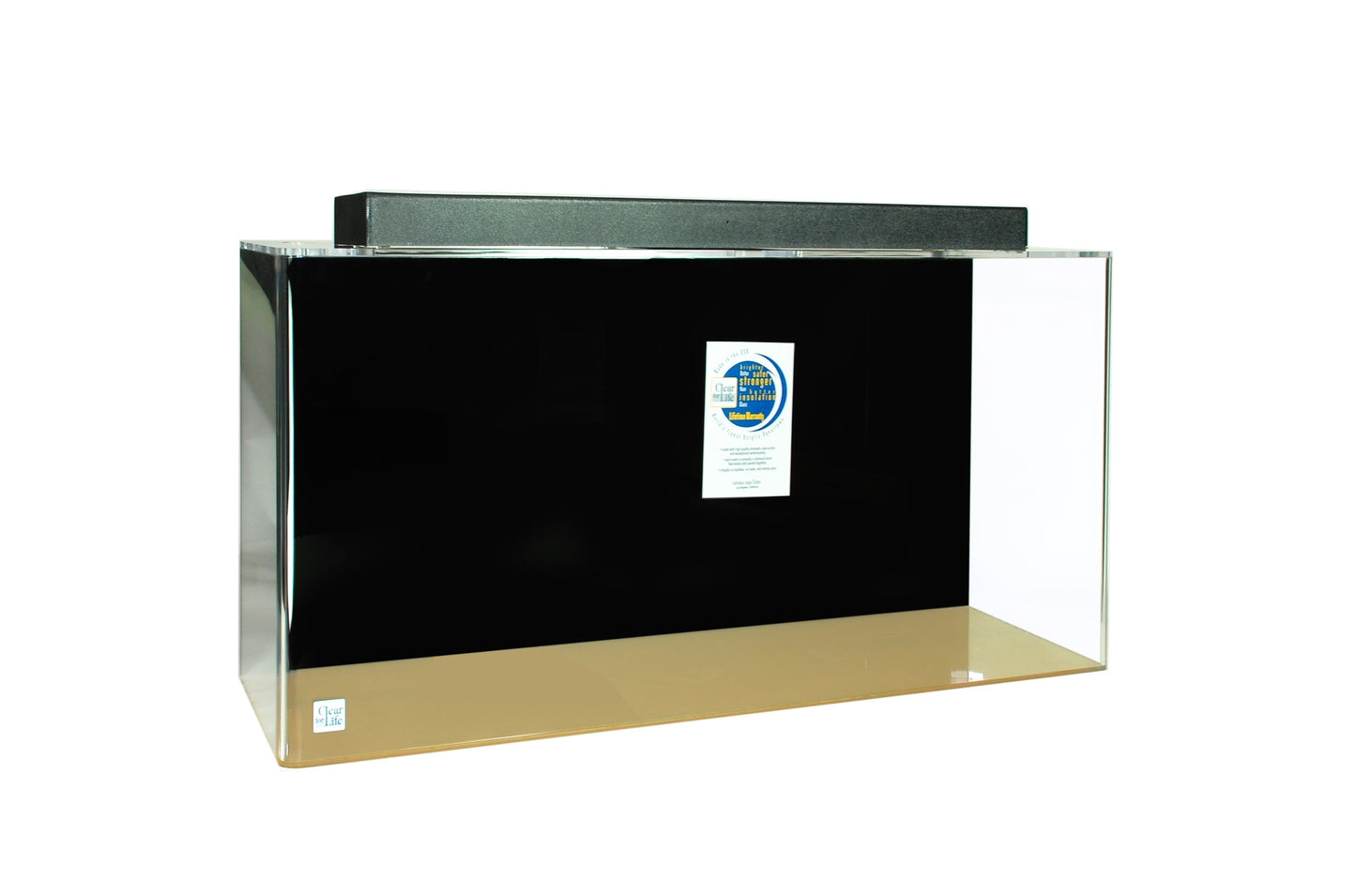 Clear for Life Acrylic Rectangle Aquarium - 125 Gallon