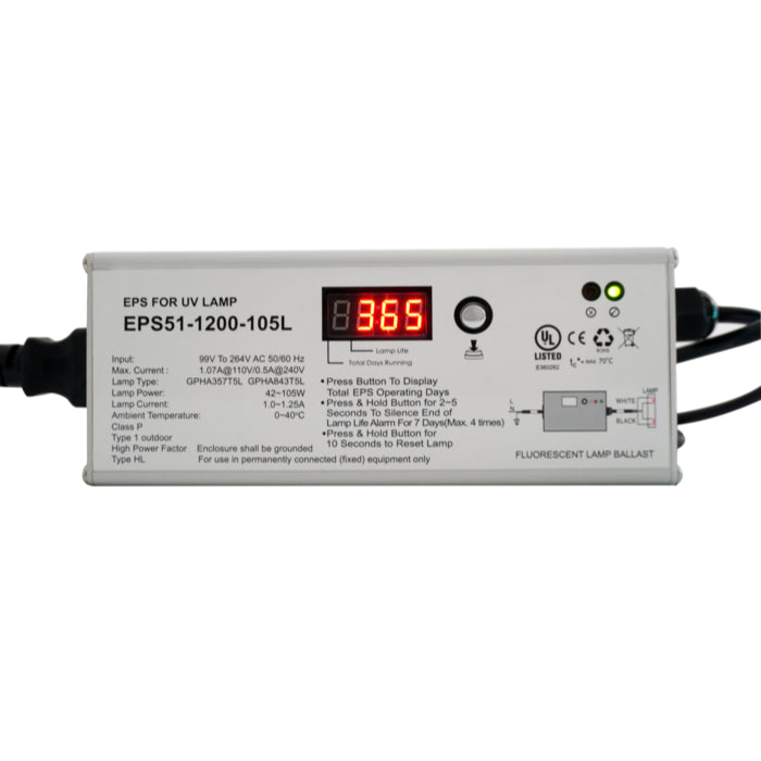 3" Lifegard Pro-Max High Output Standard Germicidal UV - 40 Watts - Fish Tank USA