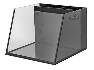 Lifegard Full-View 7 Gallon Aquarium with Built-In Back Filter - Fish Tank USA