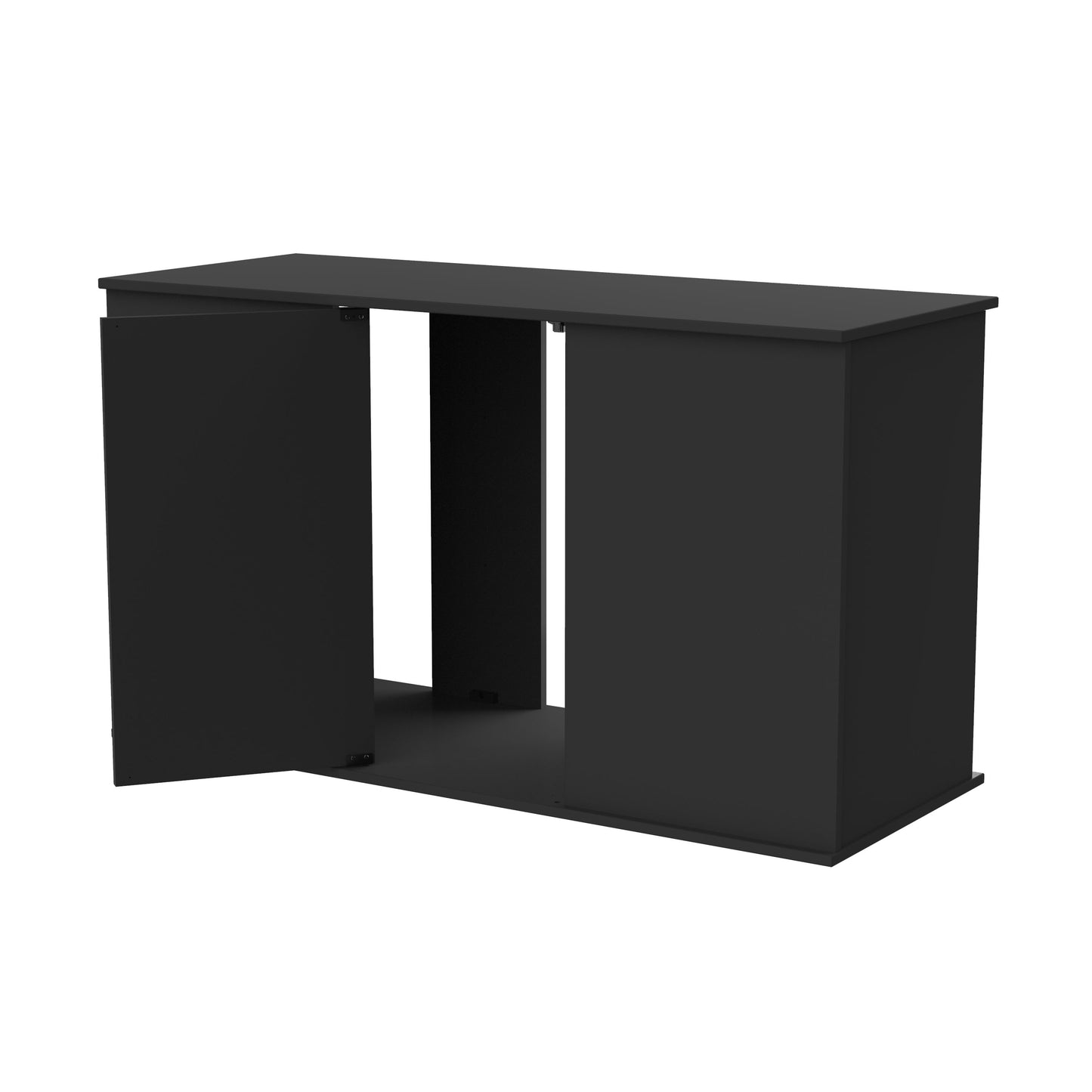 Aquatic Fundamentals 75-90 Gallon Black Upright Aquarium Stand - Fish Tank USA