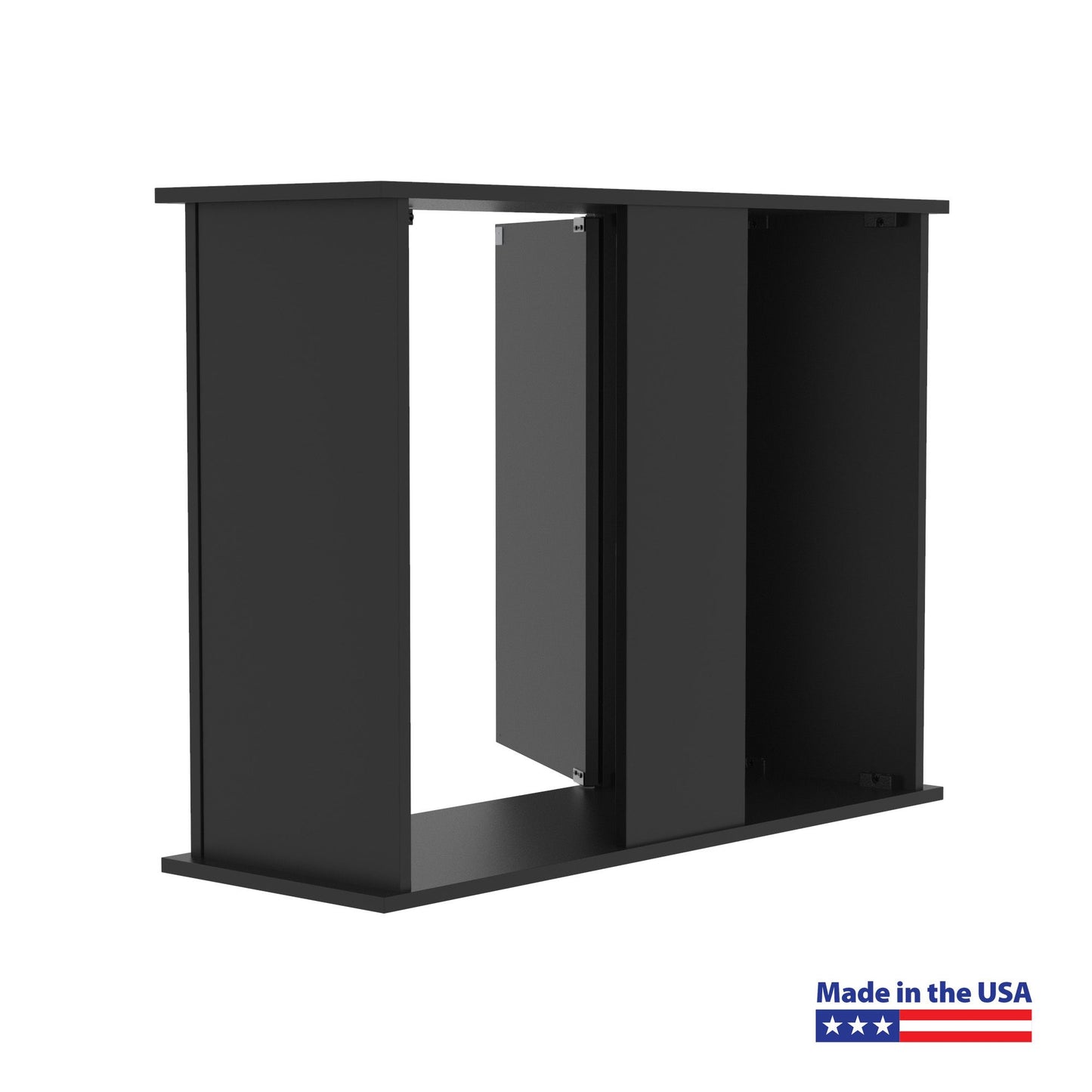 Aquatic Fundamentals 30-45  Gallon Black Upright Aquarium Stand - Fish Tank USA