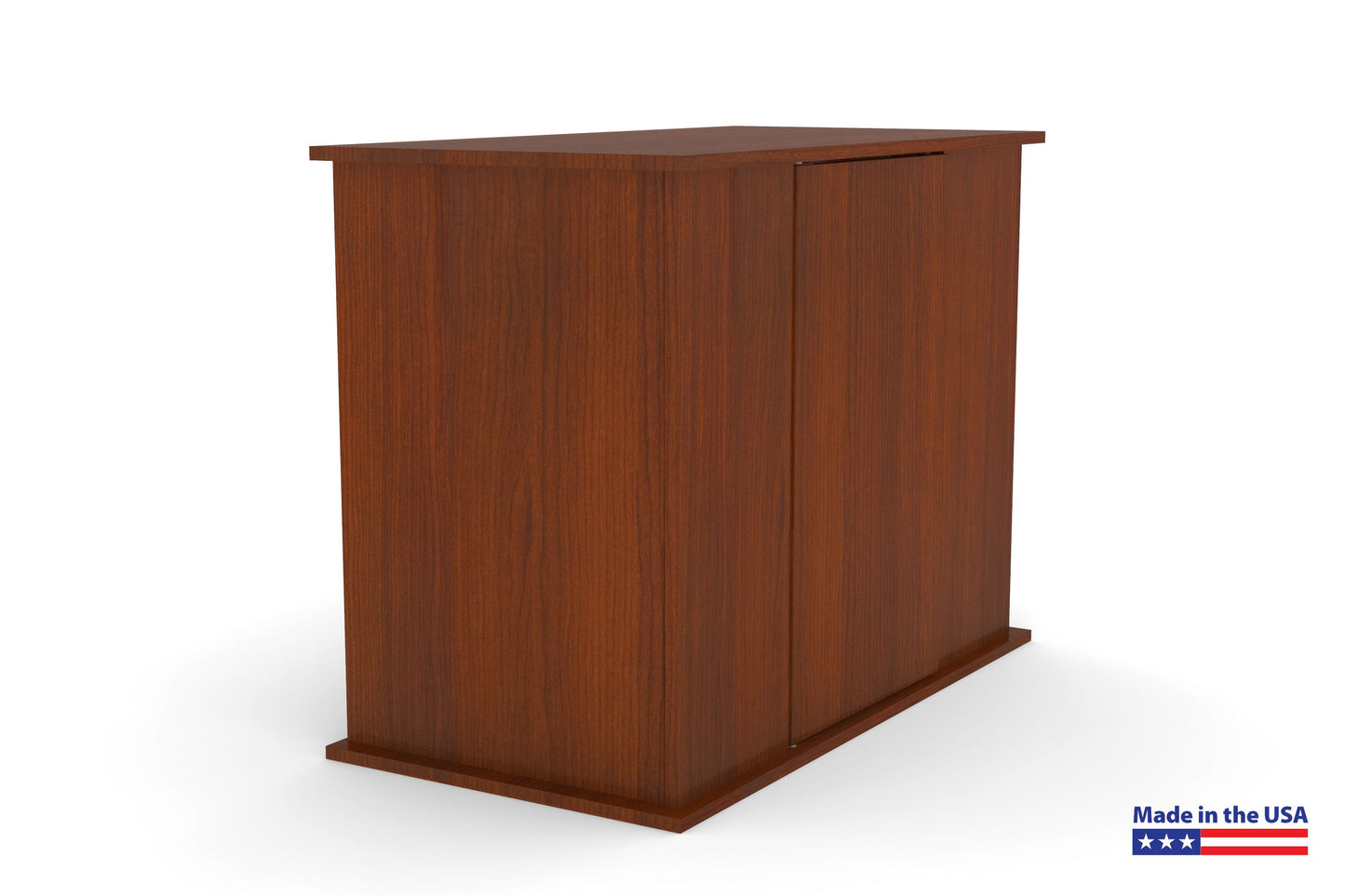 Aquatic Fundamentals 50-65 Gallon Serene Cherry Upright Aquarium Stand - Fish Tank USA