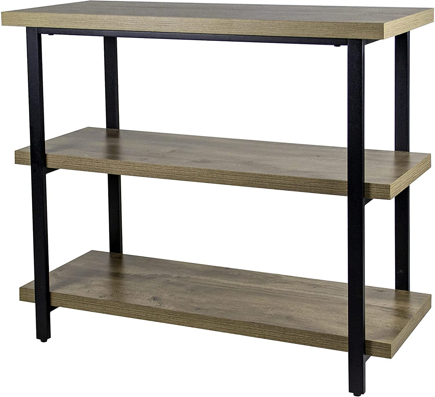 Aquatic Fundamentals Kyndall Laine Home 29-37 Gallon 3-Tier Aquarium Stand Gray Wash