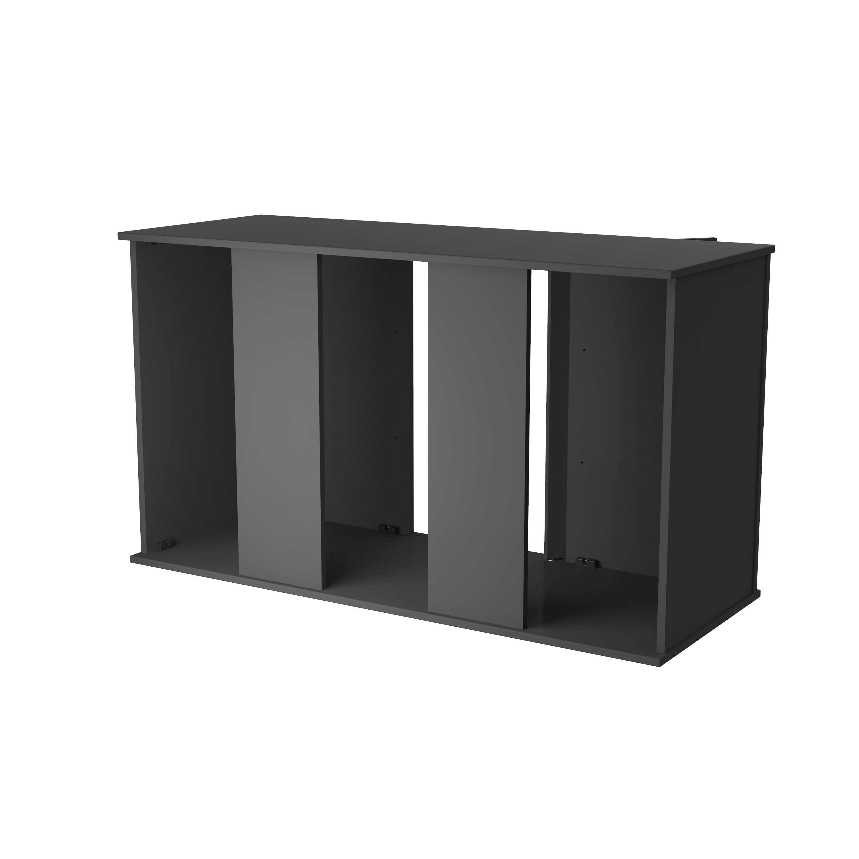 Aquatic Fundamentals 75-90 Gallon Black Upright Aquarium Stand - Fish Tank USA