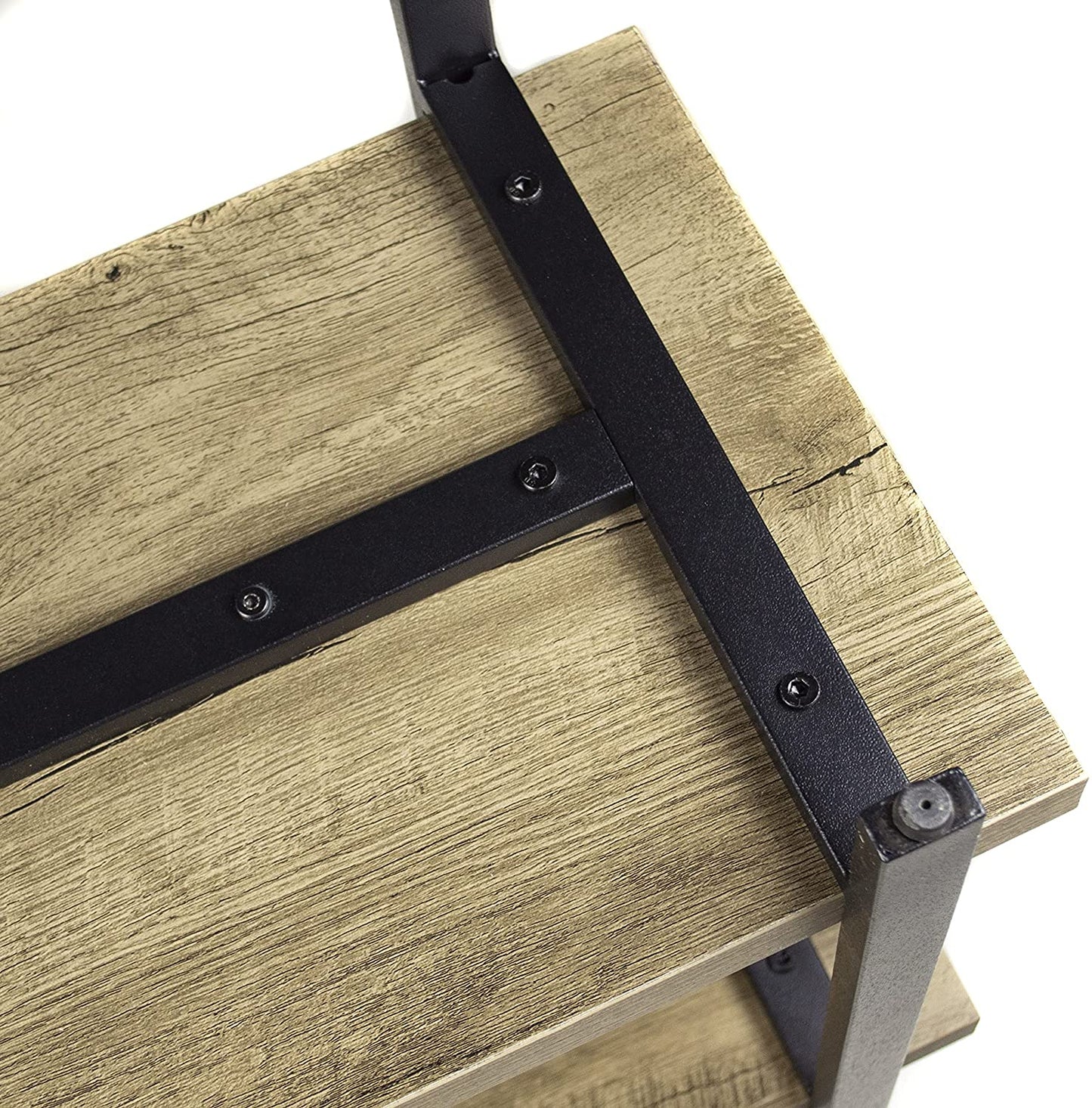 Aquatic Fundamentals Kyndall Laine Home 29-37 Gallon 3-Tier Aquarium Stand Gray Wash