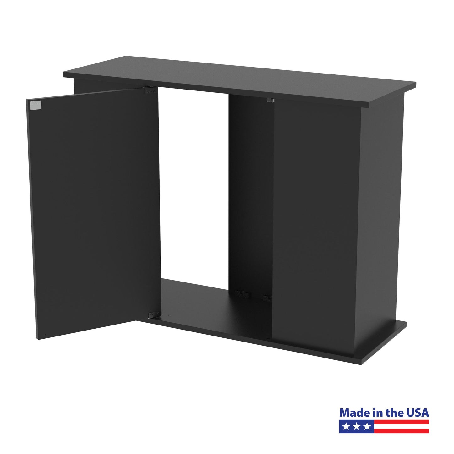 Aquatic Fundamentals 30-45  Gallon Black Upright Aquarium Stand - Fish Tank USA