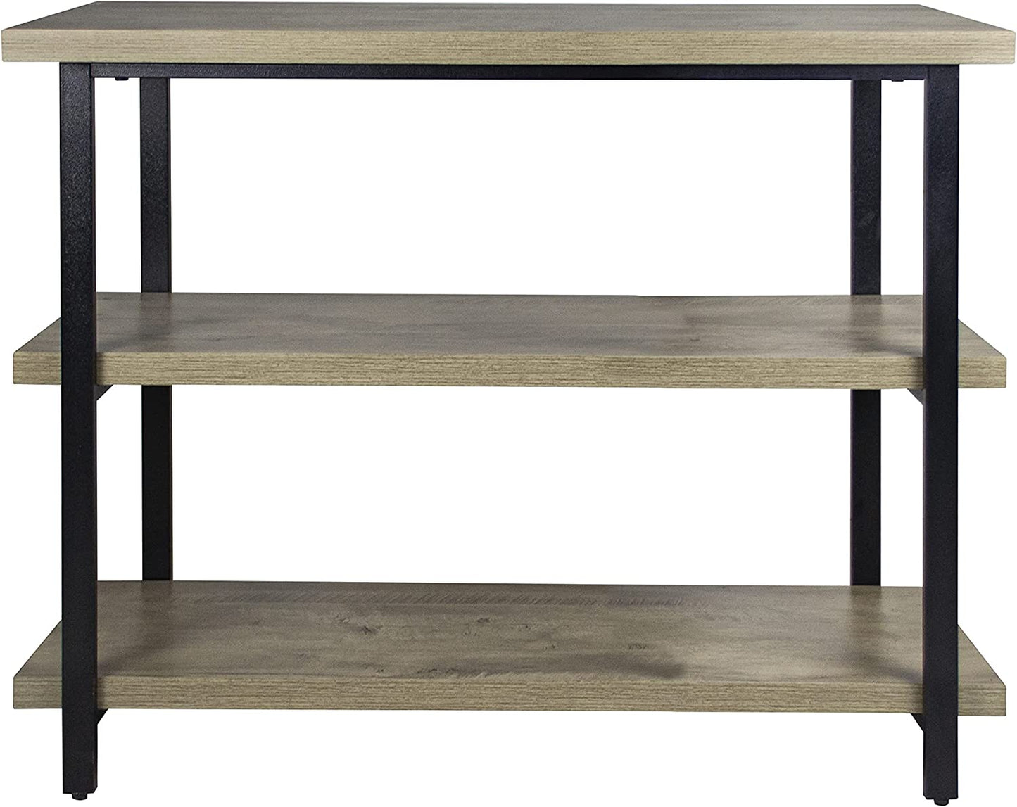 Aquatic Fundamentals Kyndall Laine Home 29-37 Gallon 3-Tier Aquarium Stand Gray Wash