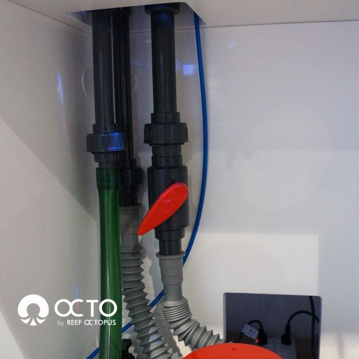 OCTO LUX 32gal Aquarium System with Black Cabinet - Fish Tank USA