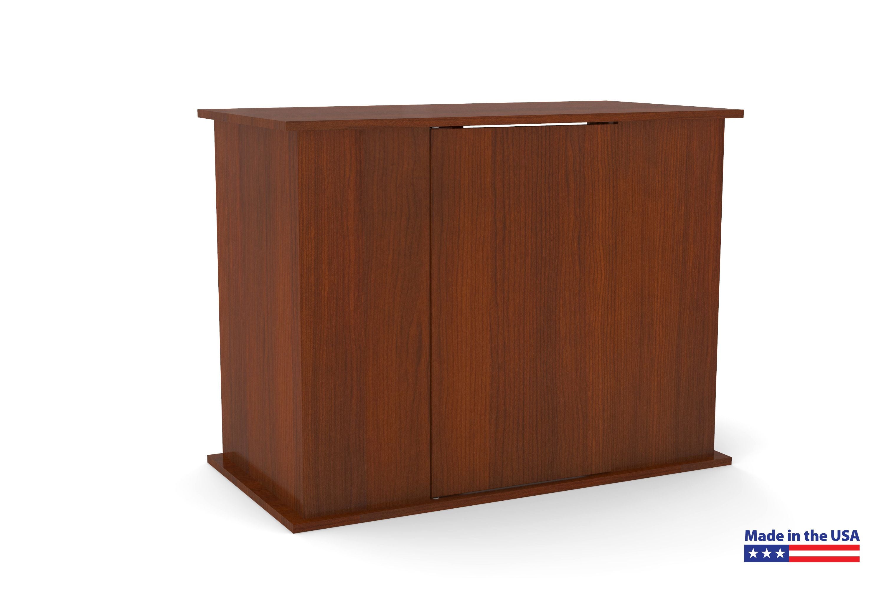 Aquatic Fundamentals 50-65 Gallon Serene Cherry Upright Aquarium Stand - Fish Tank USA