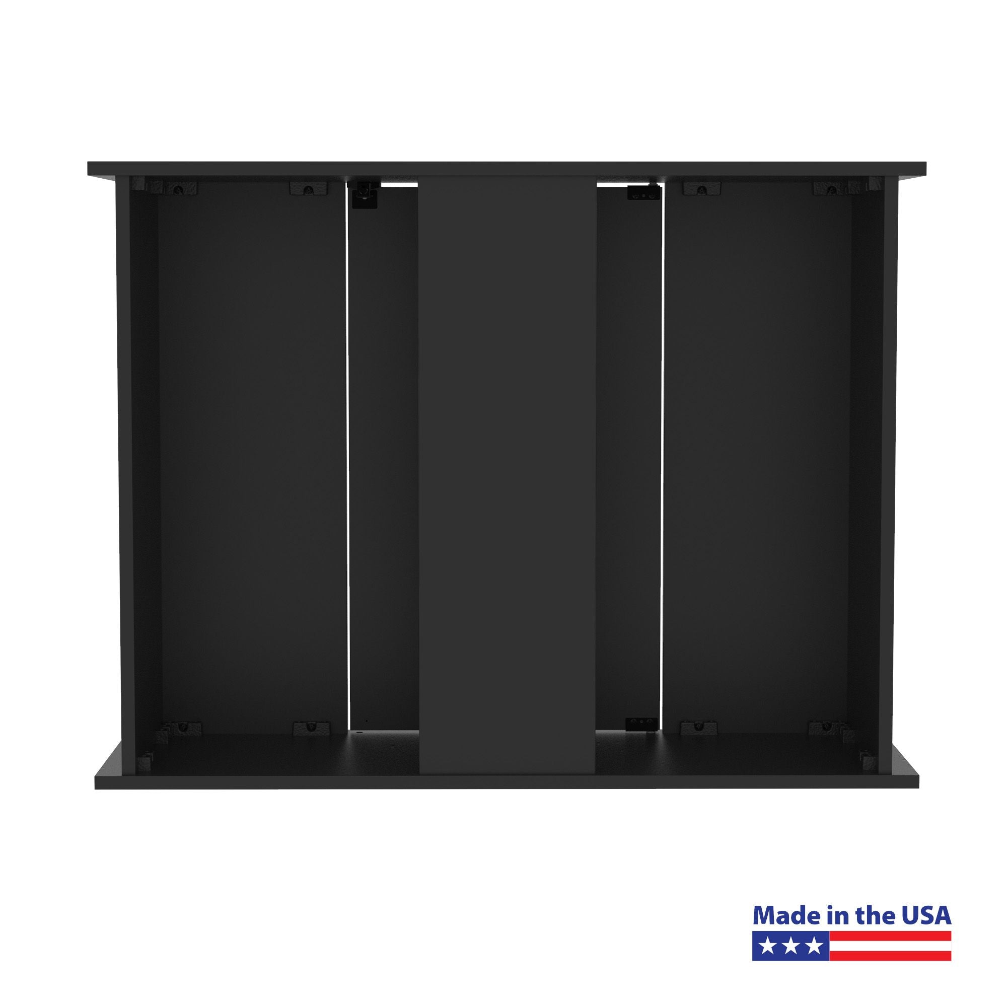 Aquatic Fundamentals 30-45  Gallon Black Upright Aquarium Stand - Fish Tank USA