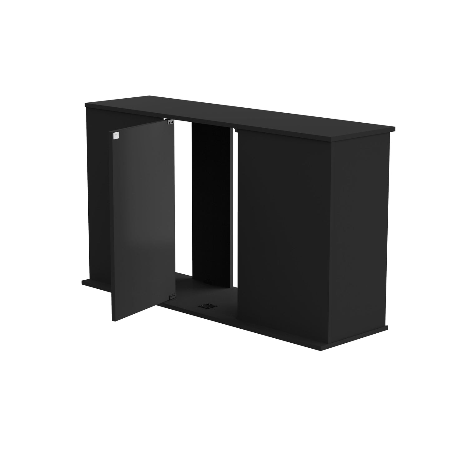 Aquatic Fundamentals 55 Gallon Black Upright Aquarium Stand - Fish Tank USA