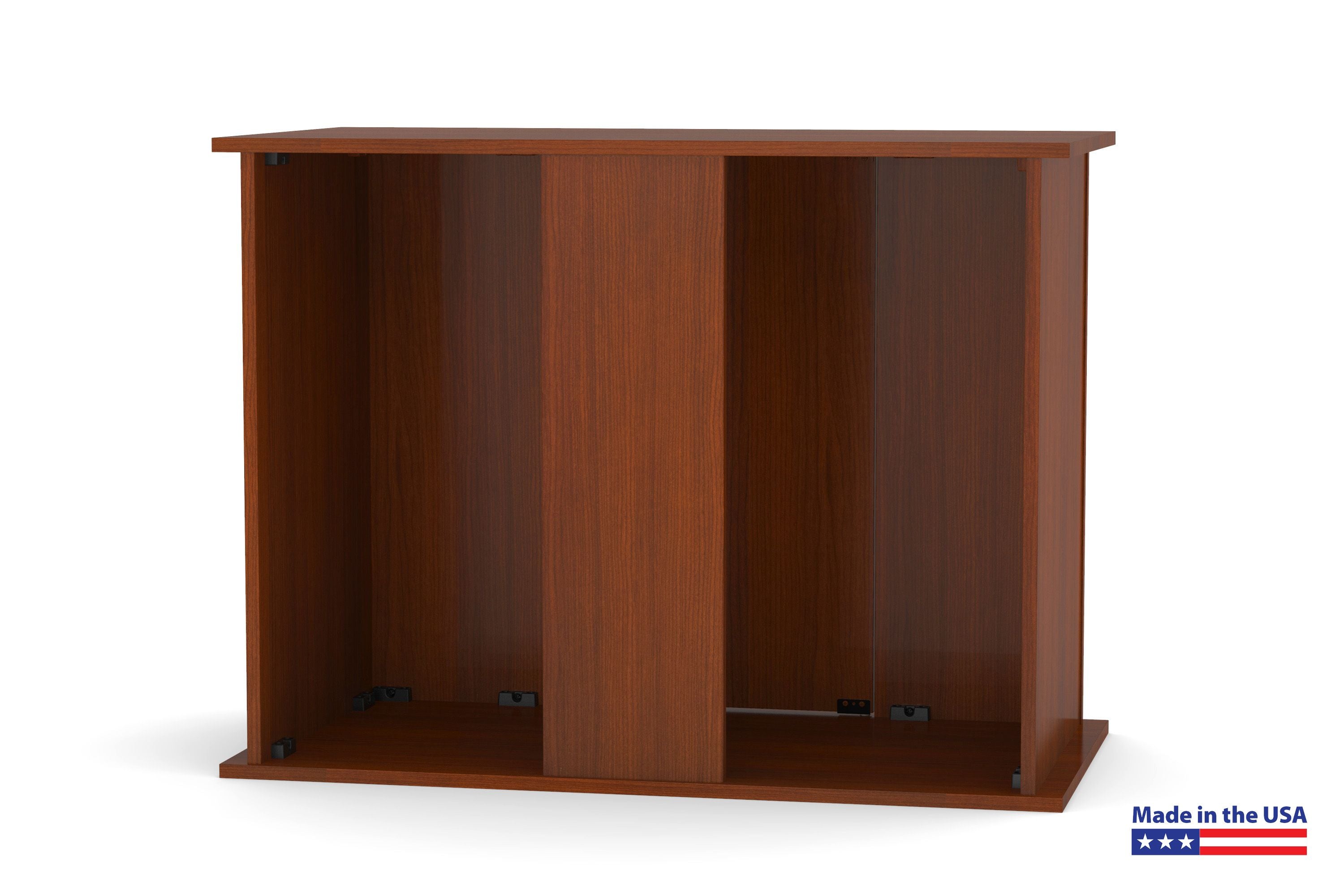 Aquatic Fundamentals 50-65 Gallon Serene Cherry Upright Aquarium Stand - Fish Tank USA