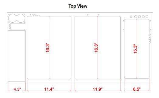 NUVO EXT 100 Gallon External Overflow Complete Reef Aquarium System - Innovative Marine