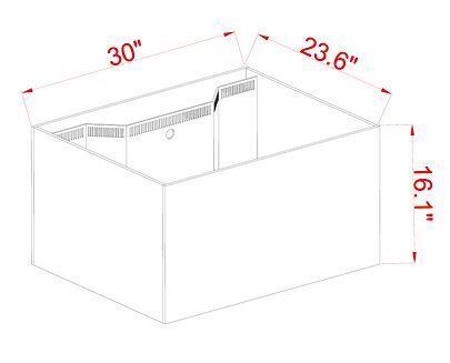 INT 50 Gallon Lagoon Aquarium Complete Reef System