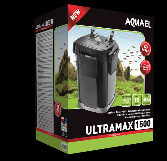 UltraMax 15000 Canister Filter For 65-120 Gallons - AquaEl