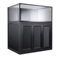 INT 150 Lagoon Aquarium with APS Stand - Black