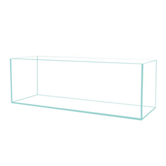 22 Gallon Long 45° Degree Low Iron Ultra Clear Bookshelf Aquarium - Fish Tank USA