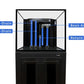 INT 100 Peninsula Aquarium with APS Stand - Black