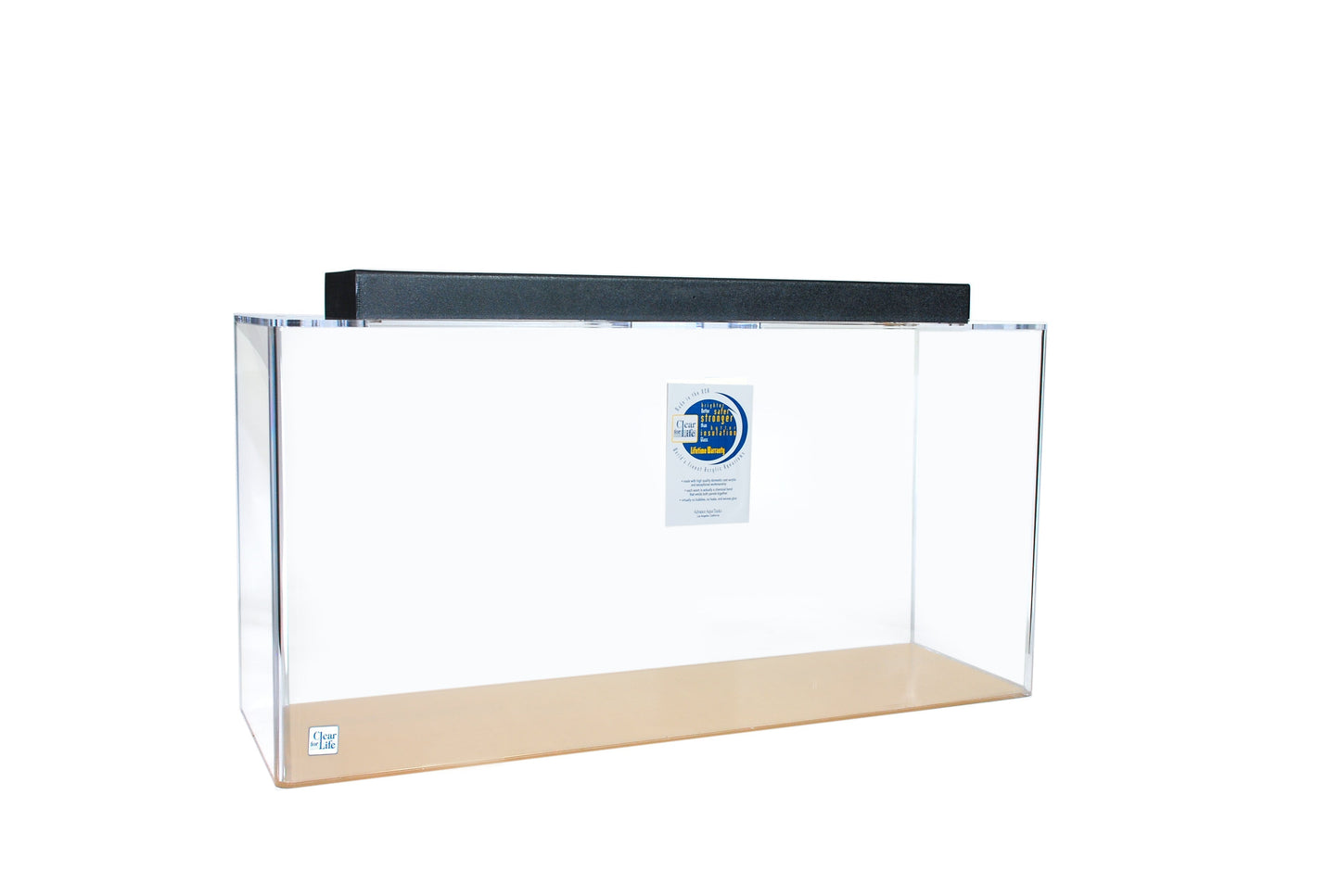 Clear for Life Acrylic Rectangle Aquarium - 100 Gallon