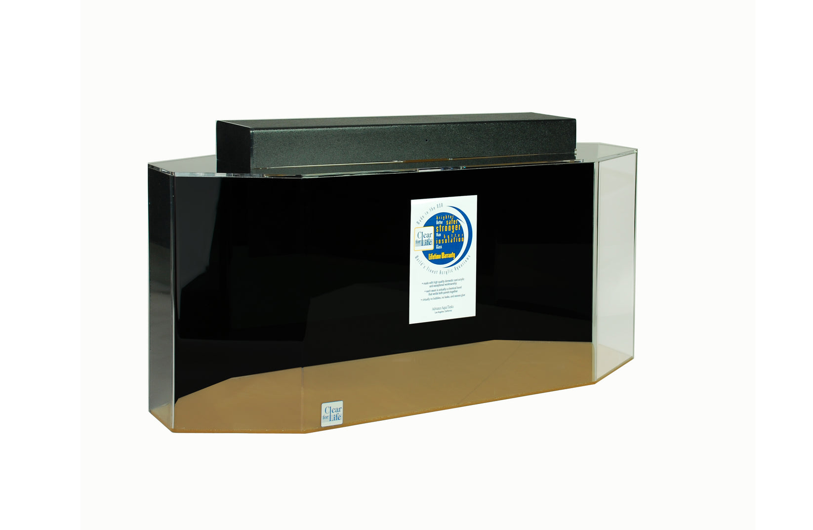 Clear for Life Acrylic Octagon Aquarium - 20 Gallon – Fish Tank USA