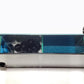 4.14 Gallon - CRYSTAL 45 Degree Low Iron Ultra Clear Aquarium with Built in Back Filter - Fish Tank USA