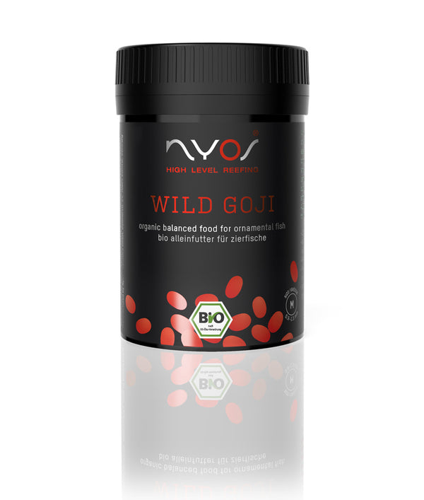 Nyos Wild Goji Organic Fish Food - 2.5 oz (120ml / 72g)
