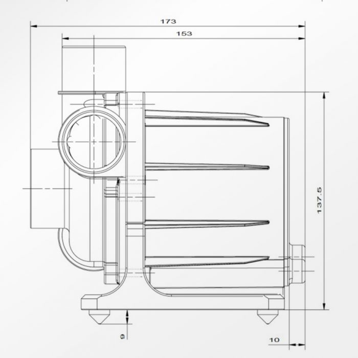 Abyzz A200 IPU-3M 3,800GPH Controllable DC Pump