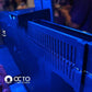 OCTO LUX 32gal Aquarium System with Black Cabinet - Fish Tank USA