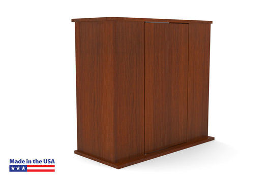 Aquatic Fundamentals 29-37 Gallon Serene Cherry Upright Aquarium Stand - Fish Tank USA