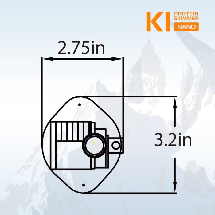 IceCap K1 Nano Protein Skimmer - Fish Tank USA