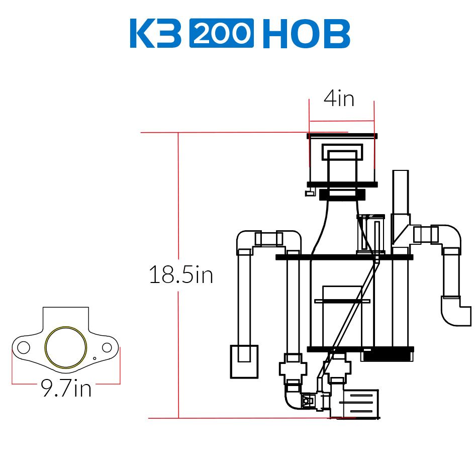 IceCap K3 200HOB Protein Skimmer