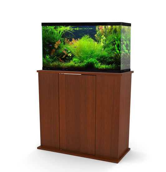 Aquatic Fundamentals 29-37 Gallon Serene Cherry Upright Aquarium Stand - Fish Tank USA